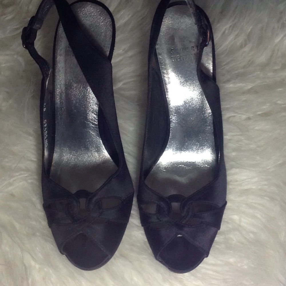 Stuart Weitzman peep toe heels